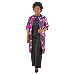 Orchid Reversible Kimono
